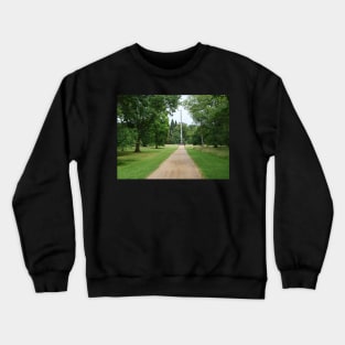 Totem pole at Windsor Great Park Crewneck Sweatshirt